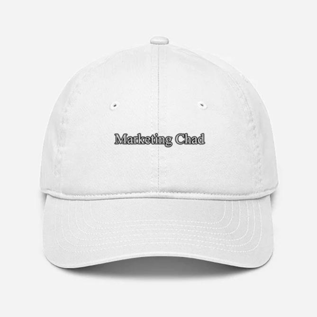 Marketing Chad Baseball Cap