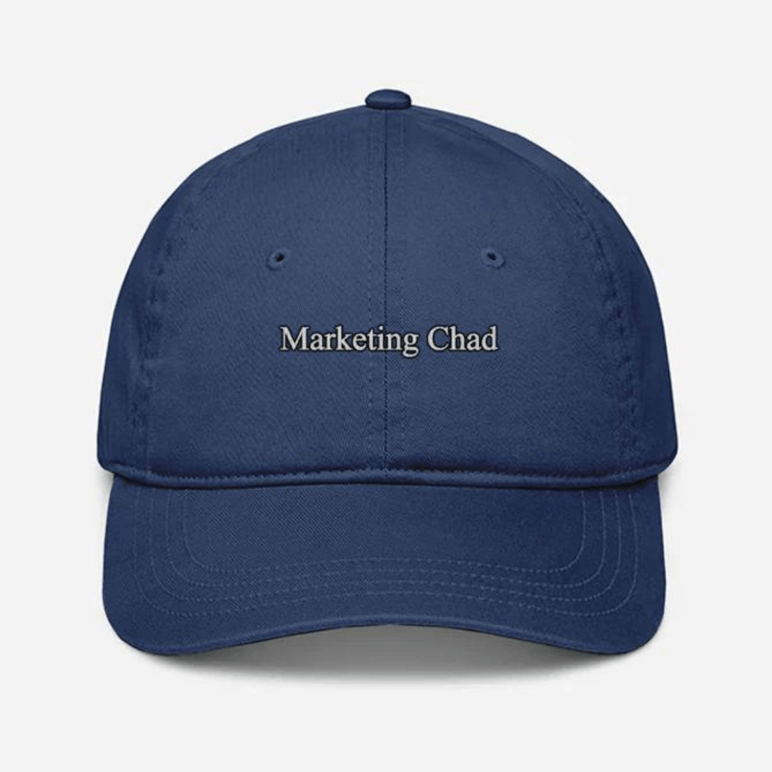 Marketing Chad Baseball Cap